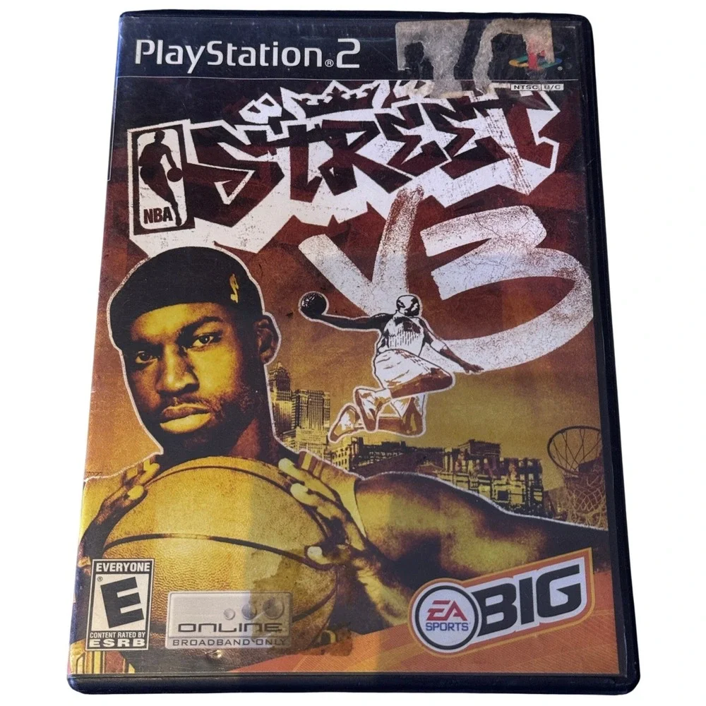 NBA Street V3 PlayStation 2 PS2 EA Sports BIG 2005 Basketball Game